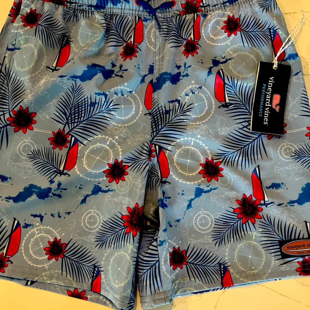 Boys vineyard vines swim trunks